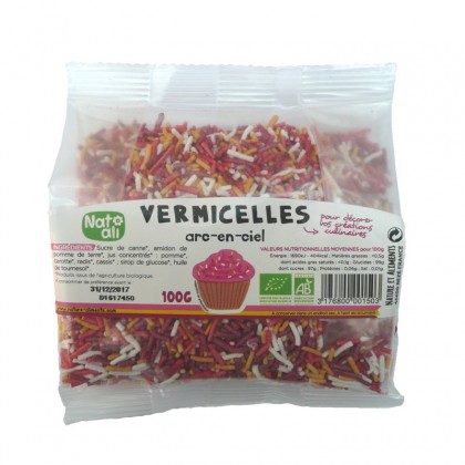 Vermicelles de confiserie BIO